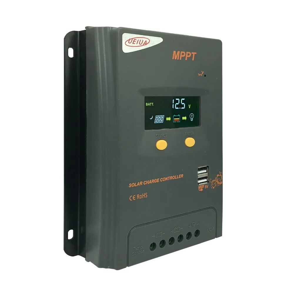 

Durable Solar Charge Controller 12V 24V Solar Charge Controller USB 20A Solar Regulator Voltage Regulator