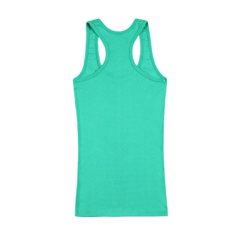 

New Fashion Summer Sexy Soft Tank Tops Women Shirts Vest Candy Color Cotton T-Shirts Sleeveless O-Neck Ladies Slim Clothes Femme