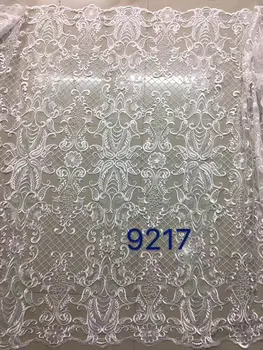 

Wholesale cheap SYJ-4117 french lace fabric for women nice dress most popular african tulle mesh lace fabric