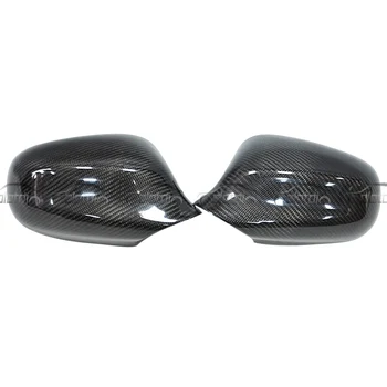 

OLOTDI Car Carbon Fiber Rear Mirror Cover View cap stickers for BMW E90 LCI 2009-2011