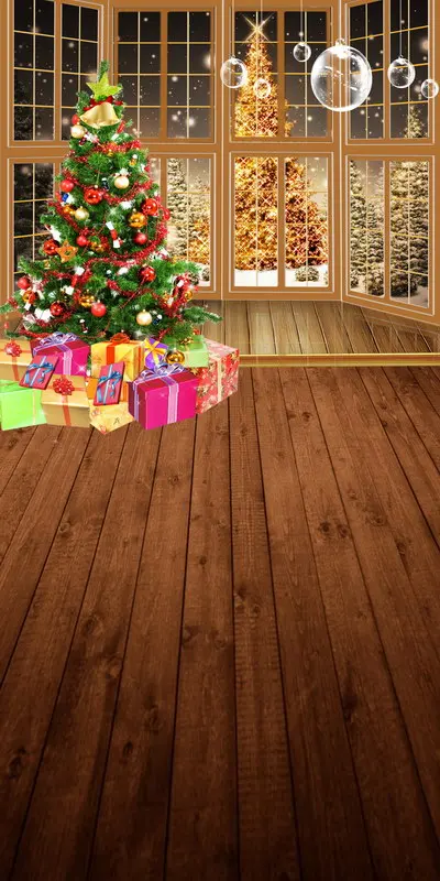 

8X12ft thin vinyl photography backgrounds Computer Printed children Christmas Photography backdrops for Photo studio