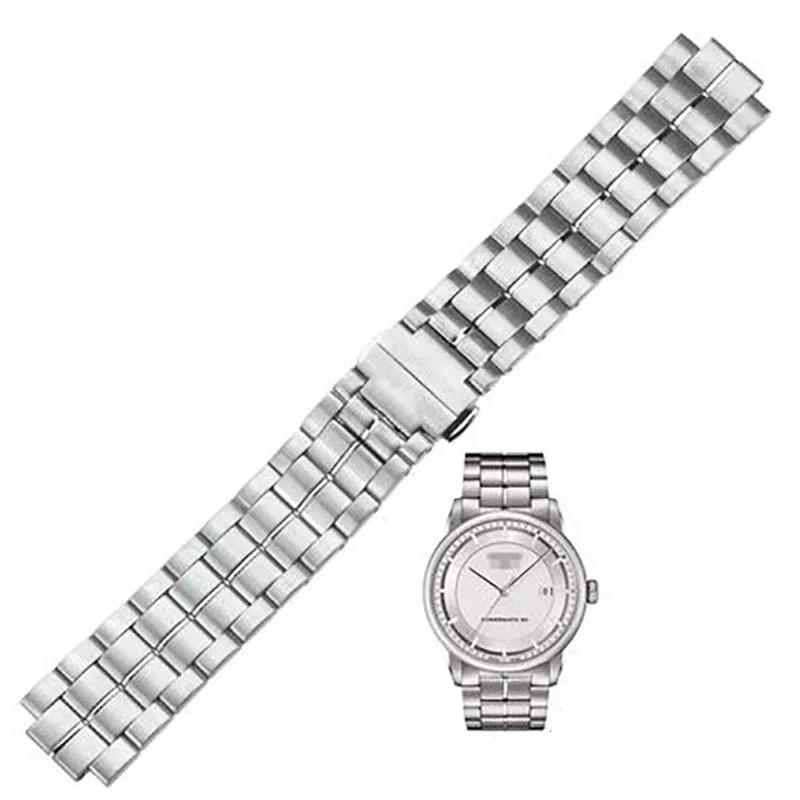 ISUNZUN 22 мм ремешок для часов из нержавеющей стали Tissot 1853 T086 мужской T086407A
