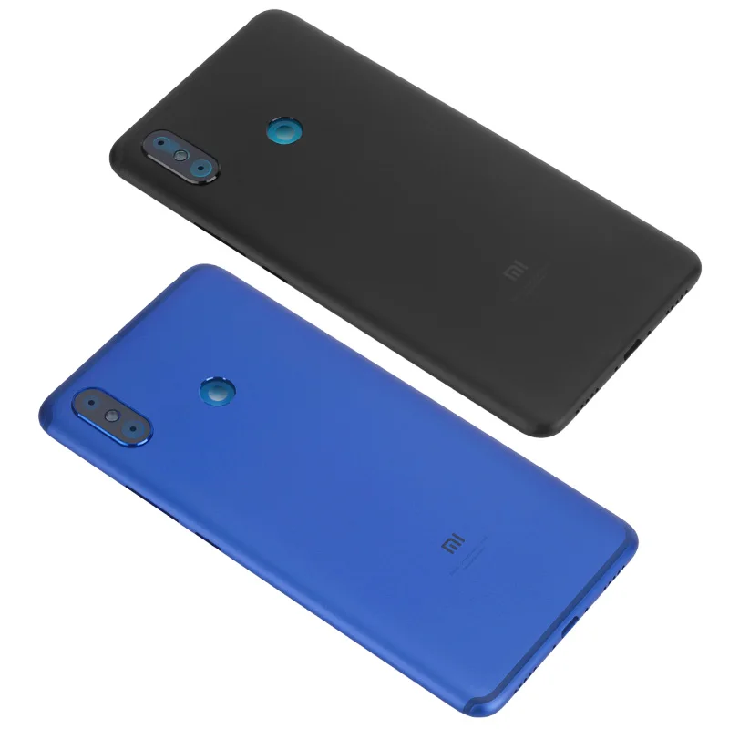 

Original Xiaomi Mi Max 3 Back Battery Cover Metal Aluminum Housing Max3 Door + Camera Glass lens Replacement Spare Repair Parts