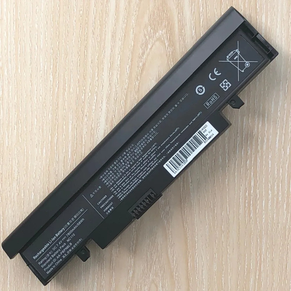 Аккумулятор для ноутбука AA PLPN6LB PLPN6LS PLPN6LW PBPN6LB PBPN6LS SAMSUNG NC210 NC111 NC110|Аккумуляторы