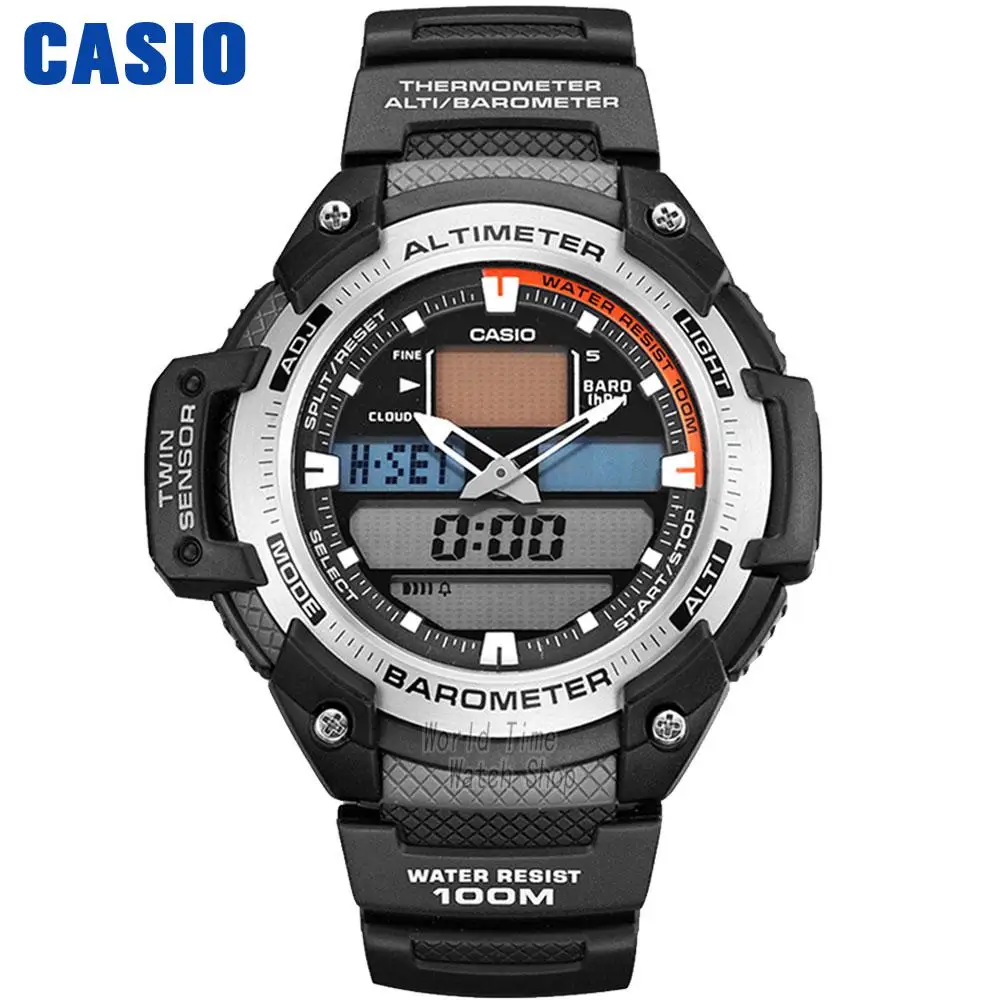 Casio watch Outdoor mountain climbing multi functional sports male
