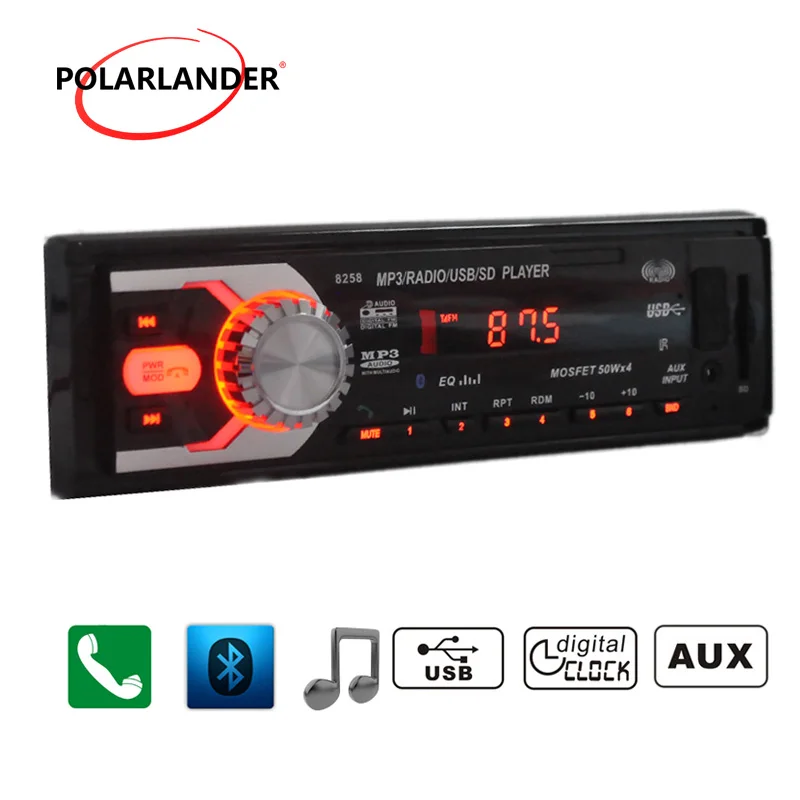 dagboek thee Peregrination Autoradio Radio Cassette Player Stereo Fm Mp3 Audio Car 5v Charger Usb/sd/aux  1 Din Size New 12v Bluetooth Car Radio Player - Car Mp3 Player - AliExpress