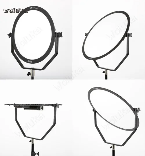 Falconeyes Led 사진 빛 라운드 케이크 소프트 라이트 필름 비디오 라이브 방송 채우기 빛 어린이 램프 SO-68TD CD50 T06
