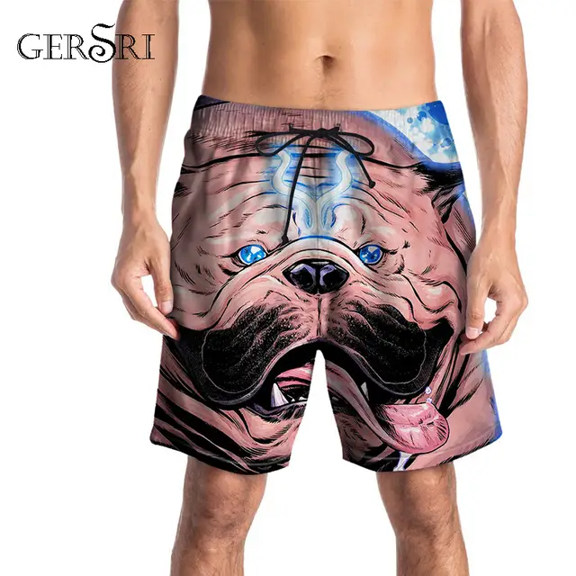 loose swim shorts