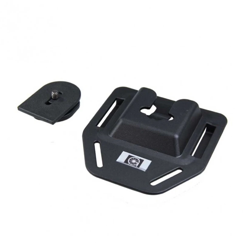 POPLAR Waist Belt Buckle Clip Strap Tripod Mount Belt Clip Button for