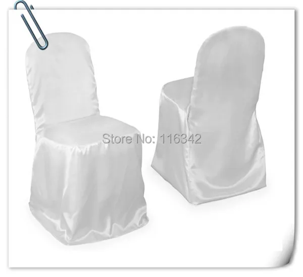 Marious 100pcs Premium Polyester Chair Covers For Hotel/ Wedding/ Patry