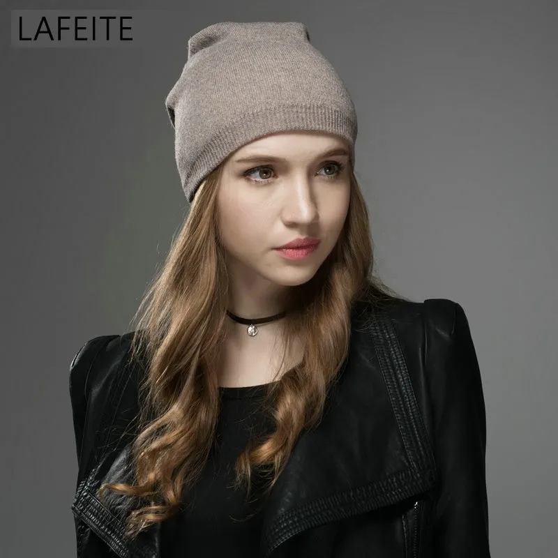 

Fold Knitting Hats Thickening Earmuffs Keep Warm Knitting Hats Winter Wool Knitting Hat SMT10