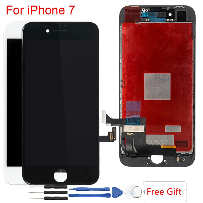 

AAA Display For iPhone 7 LCD Screen Digitizer Assembly 3D Touch LCD For iPhone 7 Display Module Touch Screen Replacement Parts