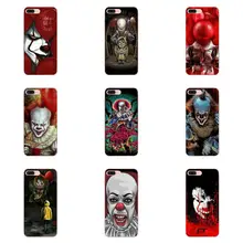 Suave elegante funda para Huawei P7 P8 P9 P10 P20 P30 Lite Mini Plus Pro 2017, 2018 de 2019 Pennywise payaso Horror negro