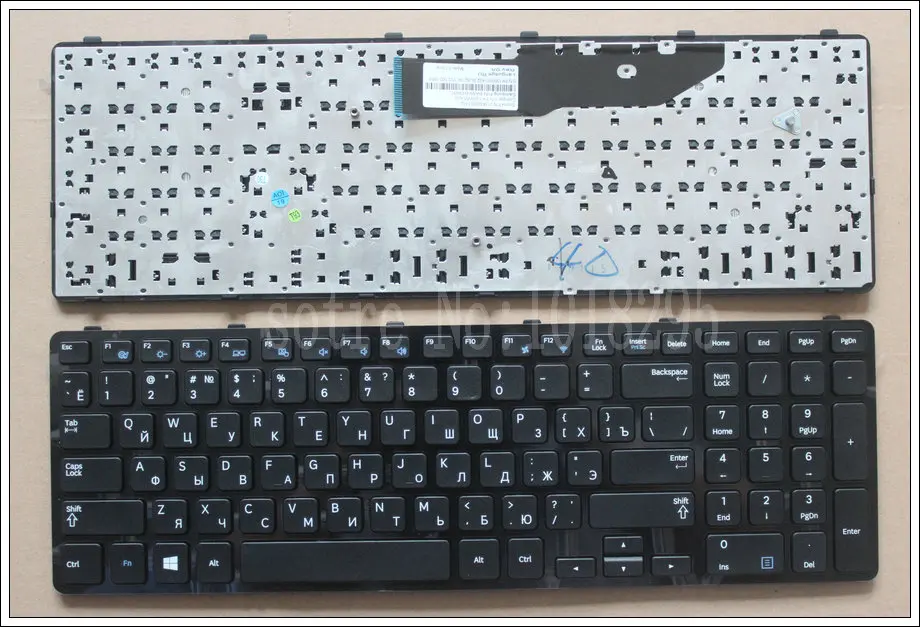 

NEW FOR SAMSUNG NP350E7C NP355E7C NP365E5C NP350E7C NP365E5C Russian RU Laptop Keyboard Black