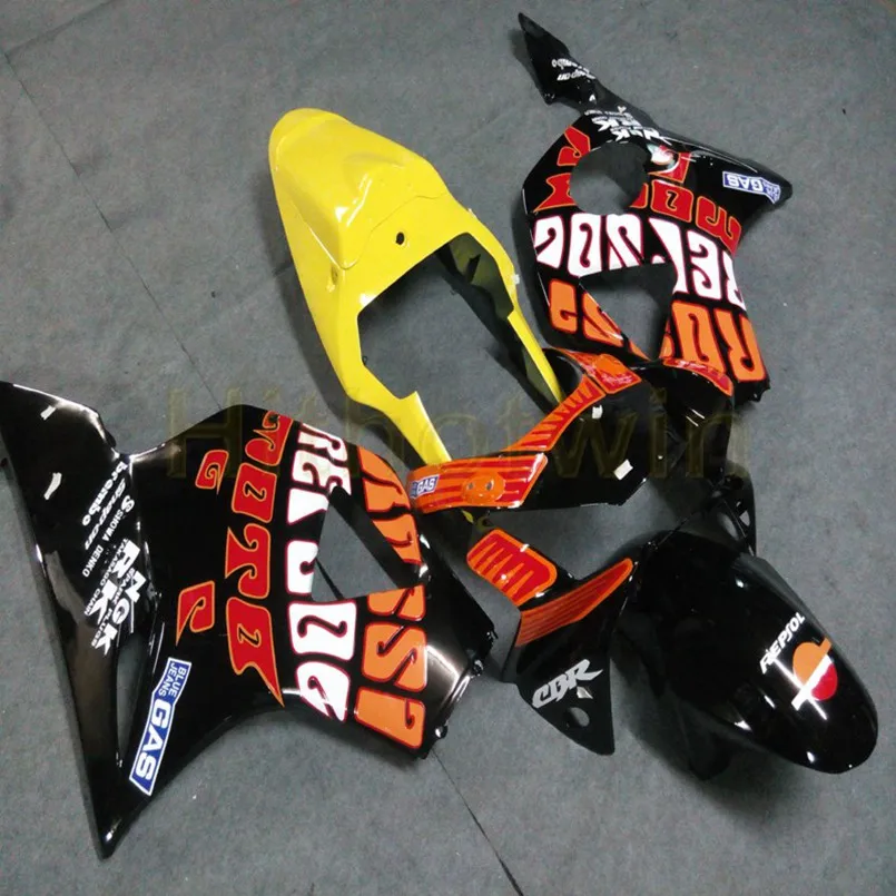 Капот мотоцикла на заказ для HONDA CBR 954RR 2002-2003 CBR954 RR 02 03 ABS Пластиковые обтекатели+ Botls+ Белый Кузов M2