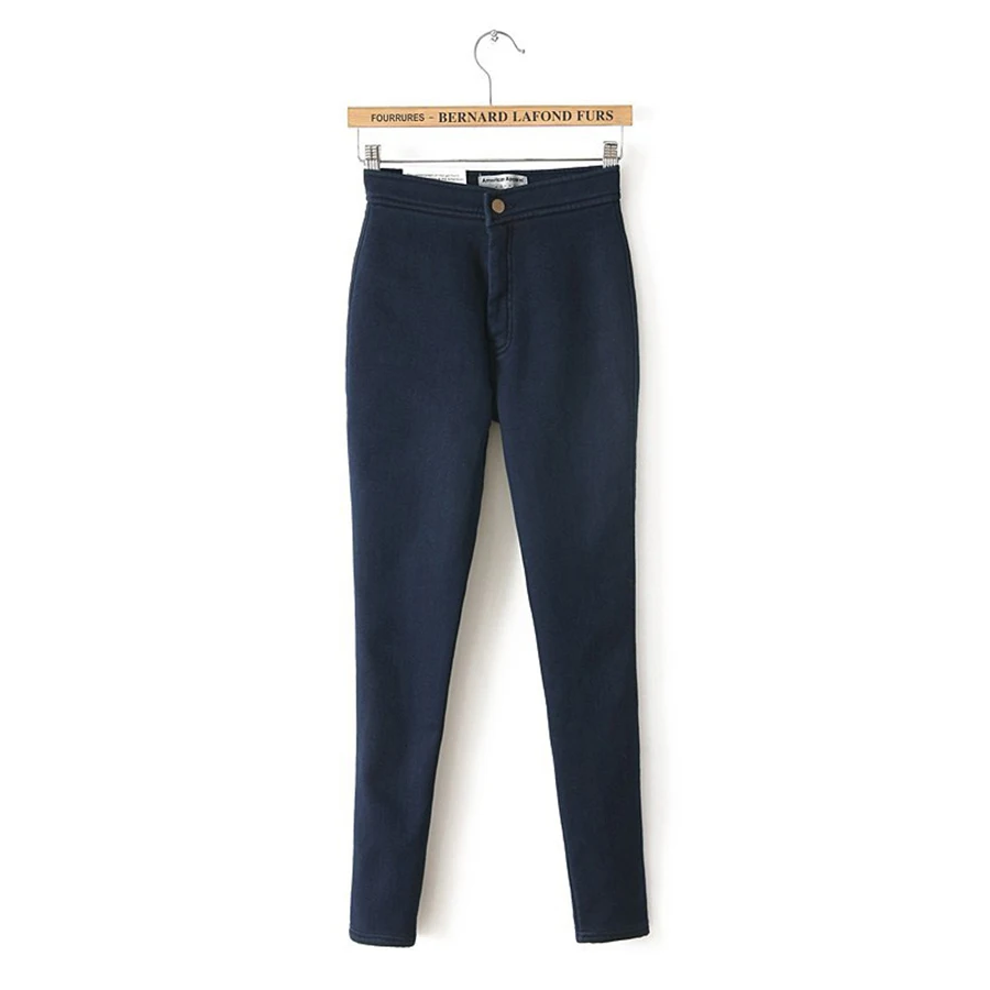 High Waist Jeans Women Jumpsuit 2016 New Fashion Denim