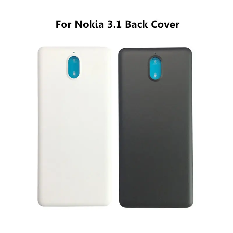 Абсолютно новая пластиковая задняя крышка для Nokia 3 1 корпус дверной чехол батареи