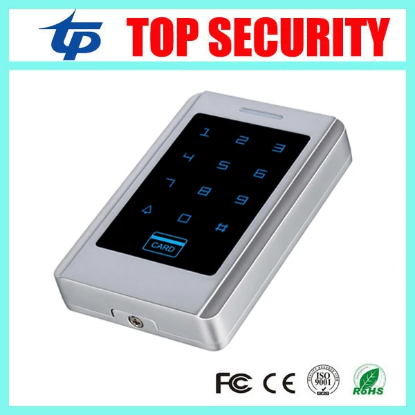 Free shipping 125KHZ smart card access control system touch keypad password door control card reader Free shipping 125KHZ smart card access control system touch keypad password door control card reader