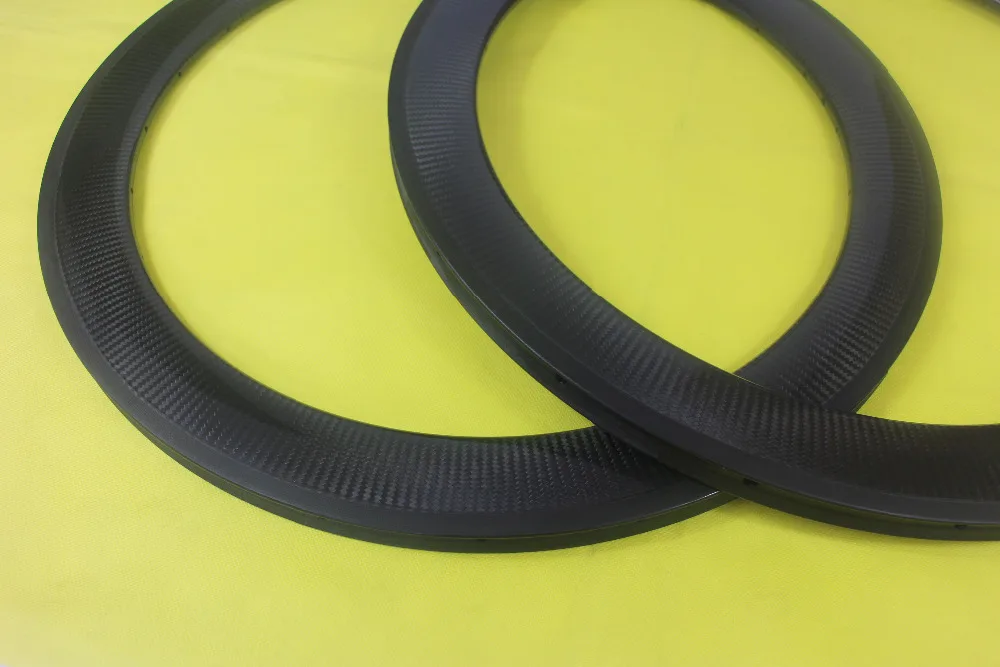 Clearance 60T 60mm tubular road bike carbon rims 23mm width 3K Twill glossy 20/24 holes front 20 rear 24 basalt braking track 700c wheels 0 Clearance 60T 60mm tubular road bike carbon rims 23mm width 3K Twill glossy 20/24 holes front 20 rear 24 basalt braking track 700c wheels 0