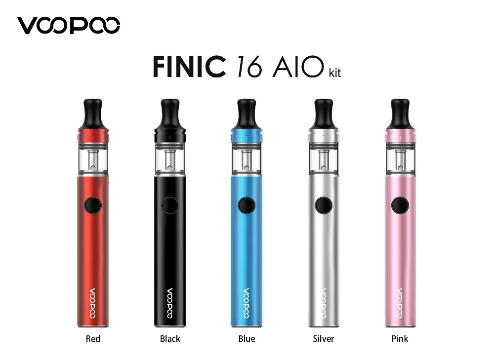 Original VOOPOO FINIC 16 AIO Kit with 850mah Battery Electronic Cigarette Vape Pen 6-12W Vaporizer GENE Chip Vaporizer 01 (2)