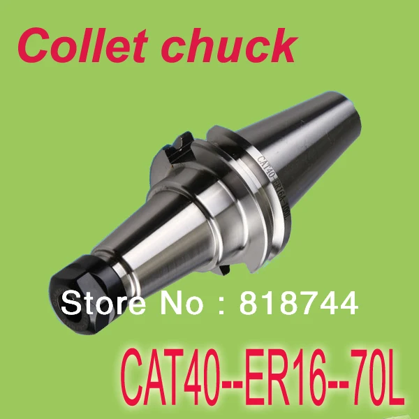 

Free Shipping  CAT40 ER16 2.8" 70mm Spring Collet Chuck Holder CNC  Milling Tool holder