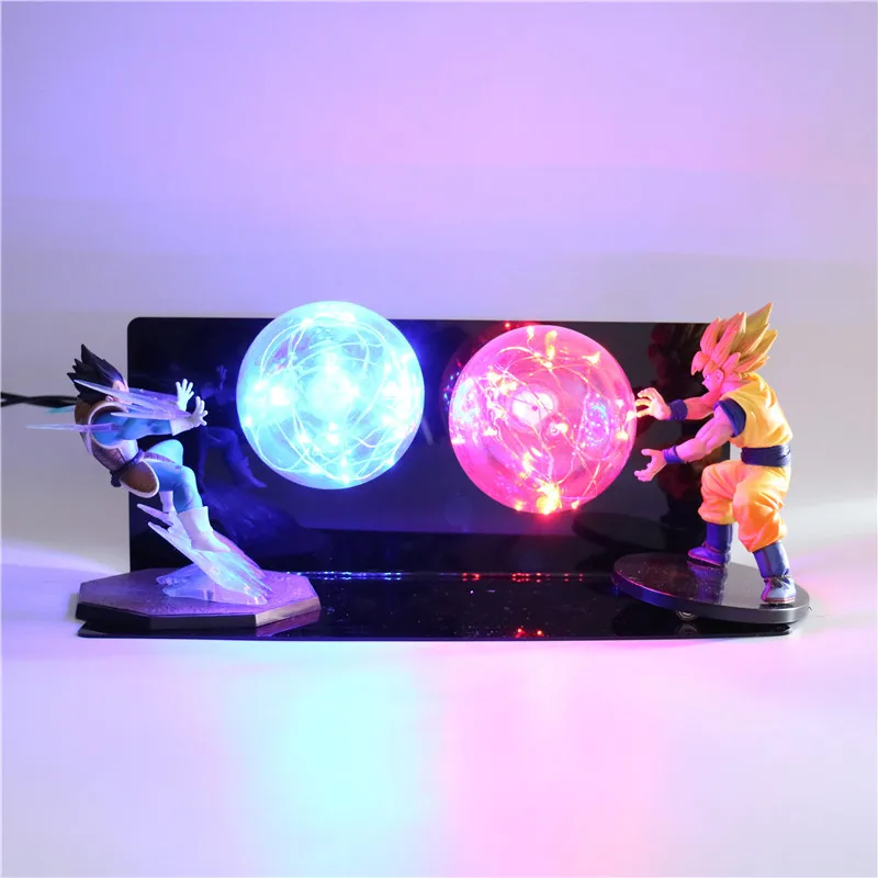 

Dragon Ball Z Figurine Goku Collectible Vegeta Action Figures Baby Dolls Anime Model for Children Kids DIY Toys LED Night Light