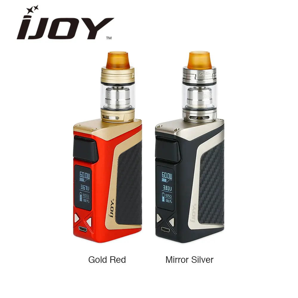 IJOY ELITE Mini 3 в 1 комплект 60 Вт с емкостью Subohm &amp RTA 2 мл/3 мл и системой Pod встроенный