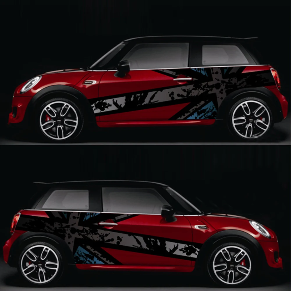 Двусторонняя наклейка на дверь автомобиля Jack для MINI Cooper F54 F55 F56 F60 R55 R56 R60 Countryman