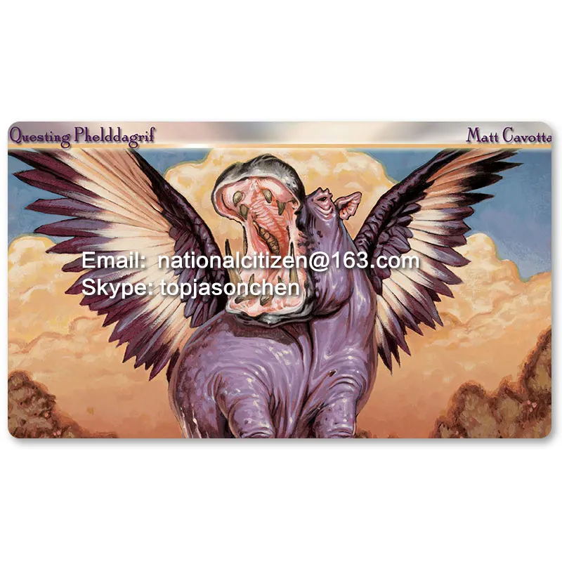 

Many Playmat Choices -Questing Phelddagrif- MTG Board Game Mat Table Mat for Magical Mouse Mat the Gathering