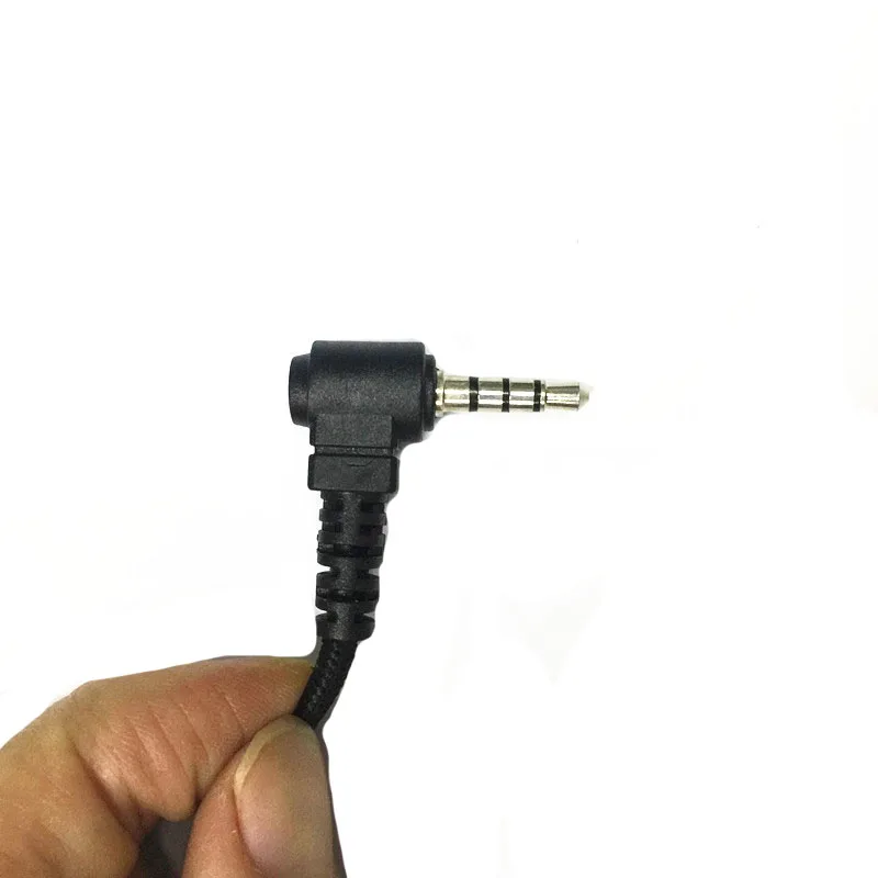 5 шт. черный пеньковый Канат наушники для baofeng BF888S UV5R BF666S UV6R kenwood TK3107 TK3207 TK3307 TK378
