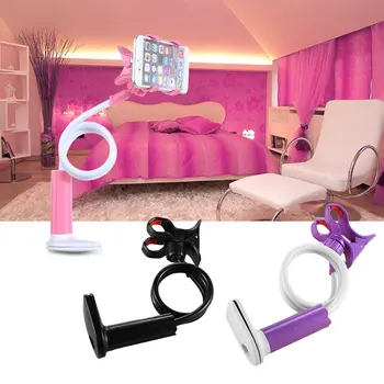 

Universal Stable Design Long Arm Mobile Phone Stand Holder Flexible Table Desk Clip Cellphone Lazy Holder Mount Bracket