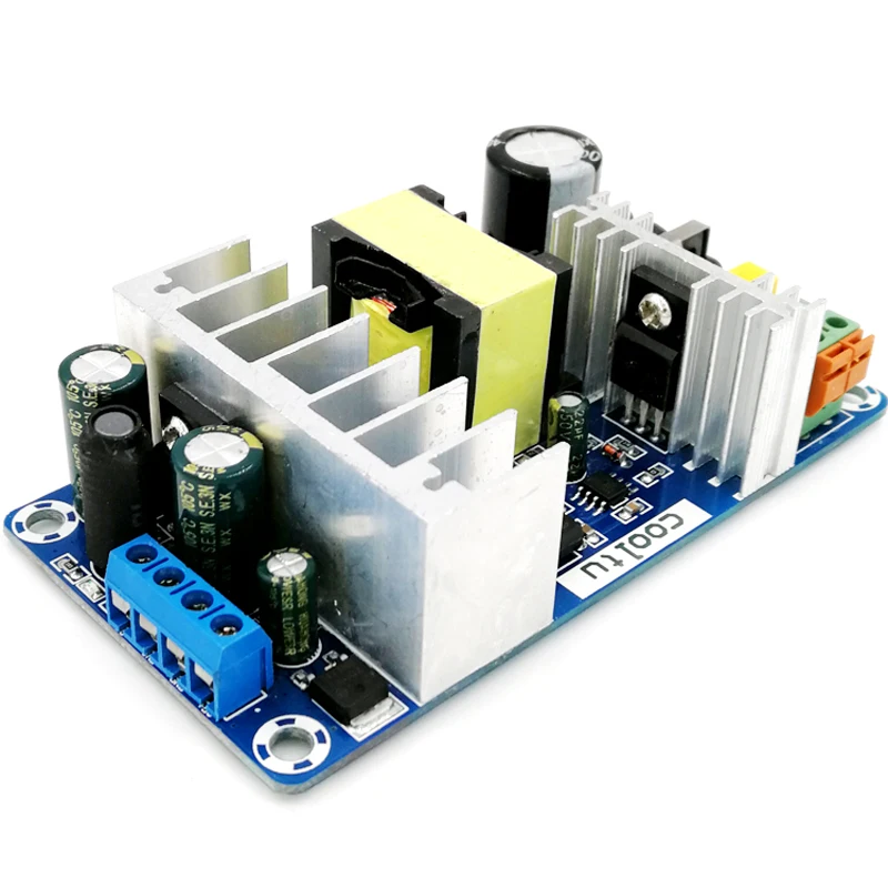 AC 110V 220V to DC 24V4A 5V1A 120W Dual Switch Power Supply Board AC-DC Module