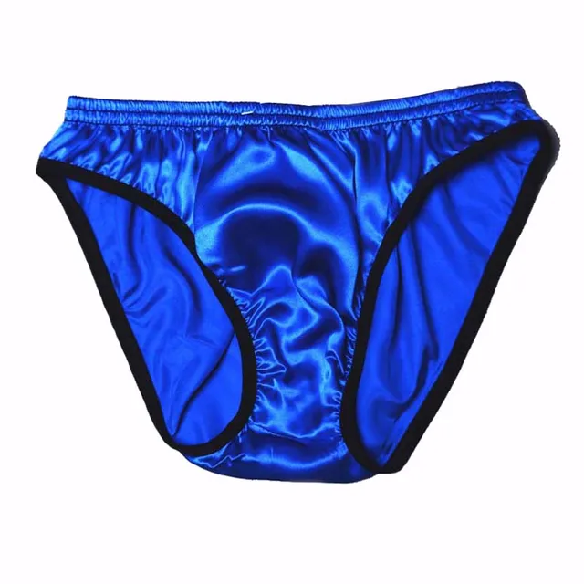 1Pc Men's Pure 100% Silk Brief Underwear Size S~3XL Free shipping SU231 ...