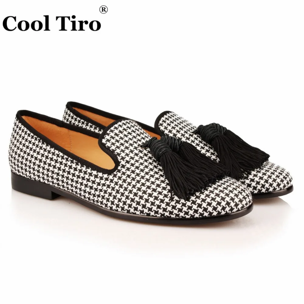 Houndstooth Loafers Shoes (2)