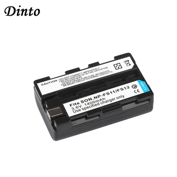 

Dinto 1pc 1400mAh NP-FS10 NP-FS11 NP-FS12 Replacement Camera Battery for Sony CCD CR1 DCR PC1 PC2 PC3E PC4 PC5 PC5E PC505