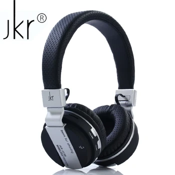 

JKR-219B Wireless Bluetooth Headphone Folding Stereo Music Headset with Mic TF FM Radio Headphone Earphone for Smart Phones PC