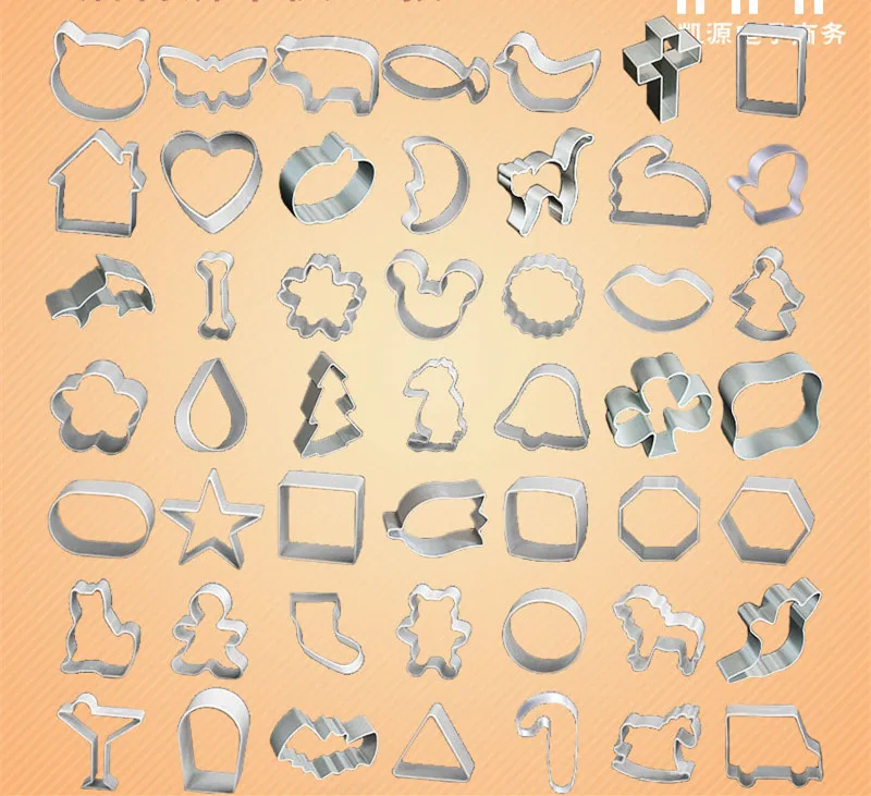 61-Pattern-Cookie-Cutter-Food-Grade-Stainless-Steel-Biscuit-Mold-Baking-tools-Home-kitchen-supplise