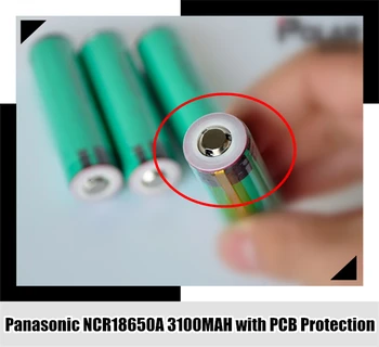 

Free Fedex for Panasonic NCR18650A with PCB 3100mah 18650 3.6V 3.7V Dynamic Lithium ion Rechargable Battery Cell