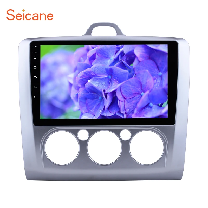 

Seicane Android 6.0/7.1/8.1 9" 2Din Car Radio GPS Multimedia Player Wifi Tochscreen Head Unit For Ford Focus Exi MT 2004-2011