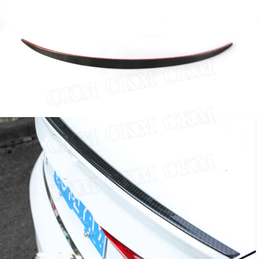Для A5 S5 гоночный задний спойлер багажника из углеродного волокна для Audi седан 2017