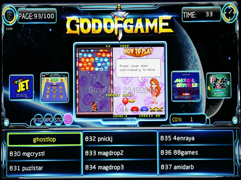 Новинка JAMMA аркадная игра доска GOD OF GAME 900 в 1 аркадная игра печатная плата, видеоадаптер выход для ЖК мульти игровой платы multigame card