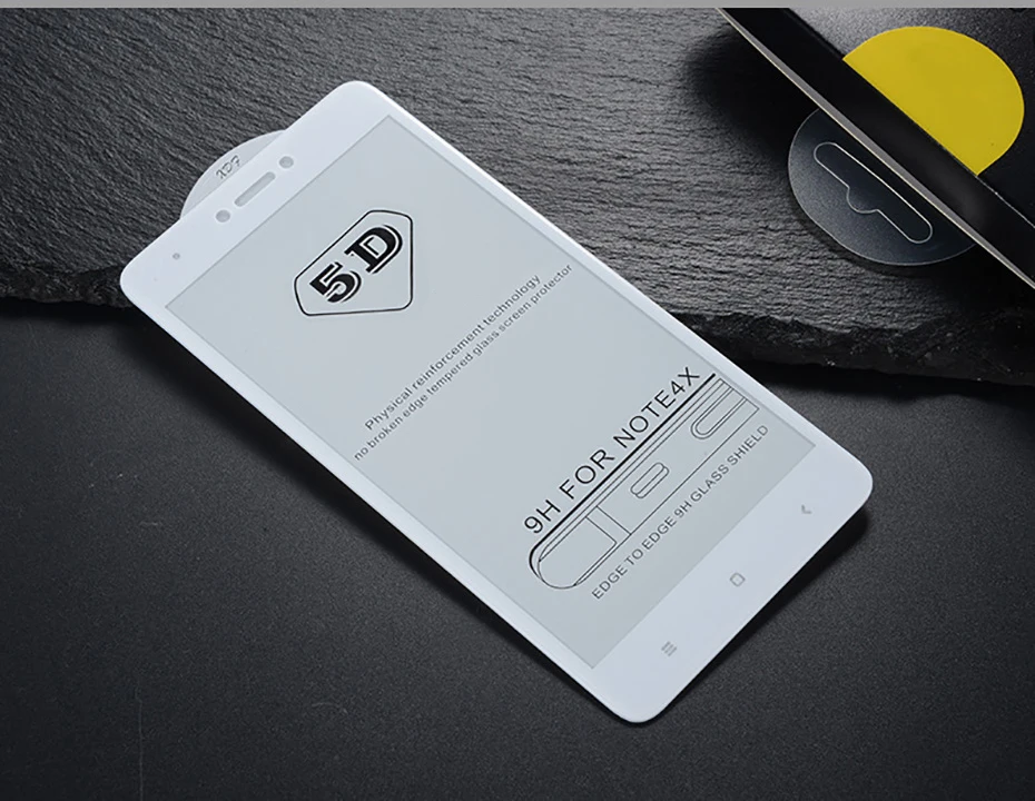 YAMIZOO 5D Full Cover For Xiaomi Redmi 4x Note 4 Global Tempered Glass Protective Screen Protector For Xiaomi Redmi 4x Glass On (3)