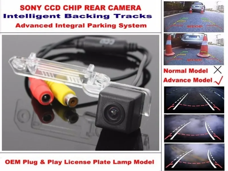 For Volkswagen Golf Plus CrossGolf Cross Golf Intelligent Car Parking Camera  with Tracks Module Rear Camera CCD Night Vision (3)