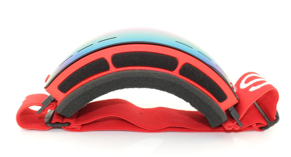 Capas Anti-niebla gafas de esquí de las mujeres de los hombres de Deportes de esquí gafas moto de nieve esquí máscara nieve gafas de sol snowboard gafas