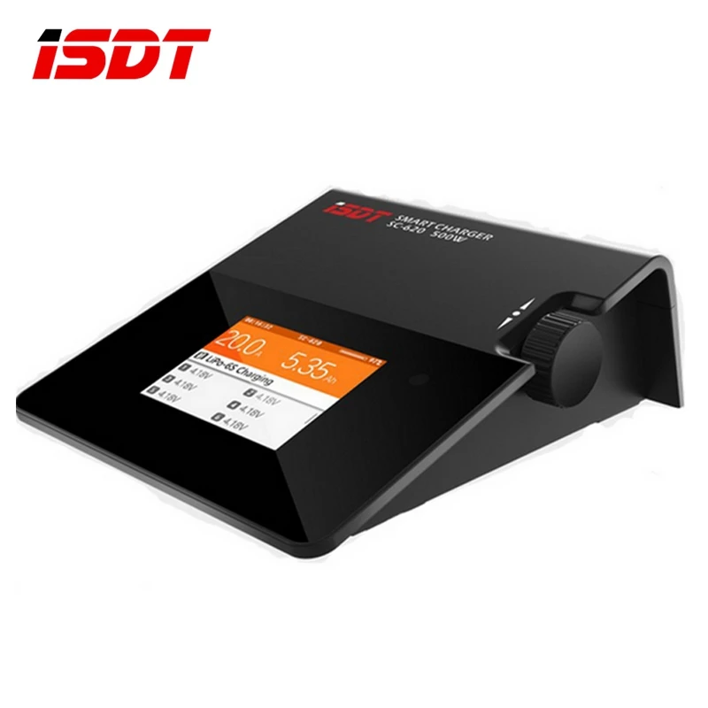 

Original iSDT SC-620 500W 20A MINI Smart LCD Lipo Battery Balance Charger for Rechargeable Battery Charging VS D2 T8 SC-608