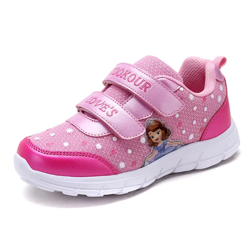 الاطفال الفتيات أحذية حجم 26 ~ 37 تنفس وخفيفة رياضية صوفي تنيس infantil ، الربيع عارضة رياضة الجري حذاء للأطفال