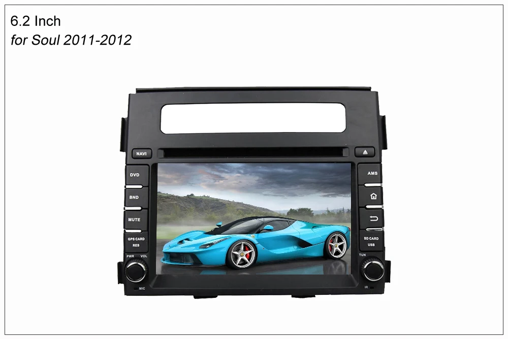 Best SINOSMART 2 Din Android 9.0 4G RAM 8 core CPU Car DVD GPS Navi Player for Kia Soul 2011-2014 No Canbus 6