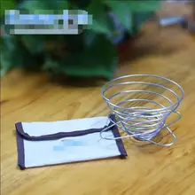 Популярный новейший ручной чашка-фильтр для кофе Портативный фильтр из нержавеющей стали пружинный фильтр чашка Кофе фильтры кухонные принадлежности