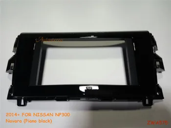

Car Radio fascia for NISSAN NP300 Navara 2014+ Piano Black Dash Mount Kit Adapter Trim Facia Panel Plate