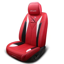 Для Mazda 3/6/2 MX-5 CX-5 CX-7 универсальные коврики 9D полно-закрытый дизайн сиденья Старший кожаный защитный чехол для сиденья машины